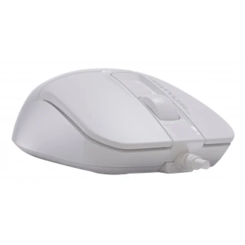 Мышь A4Tech Fstyler FM12S белый оптическая (1200dpi) silent USB (3but)